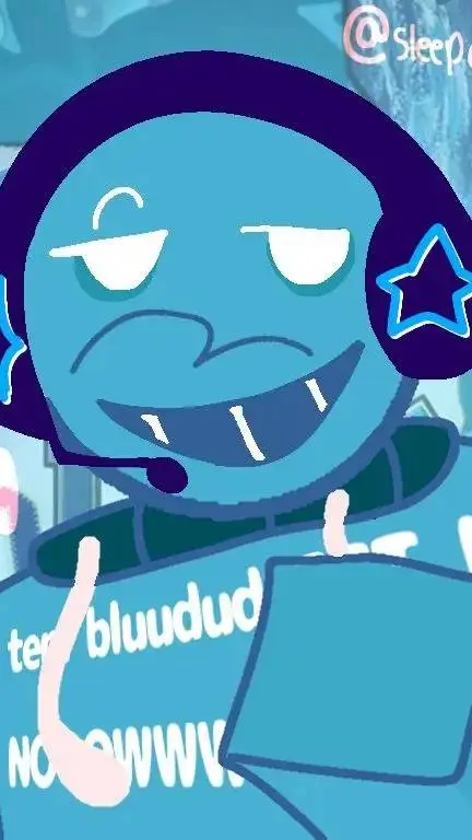 ai character: Bluudud  background