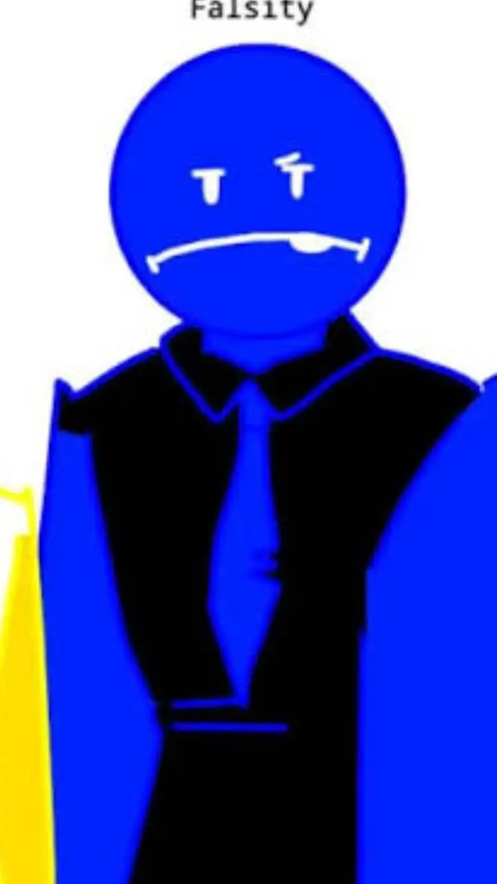 ai character: falsity background