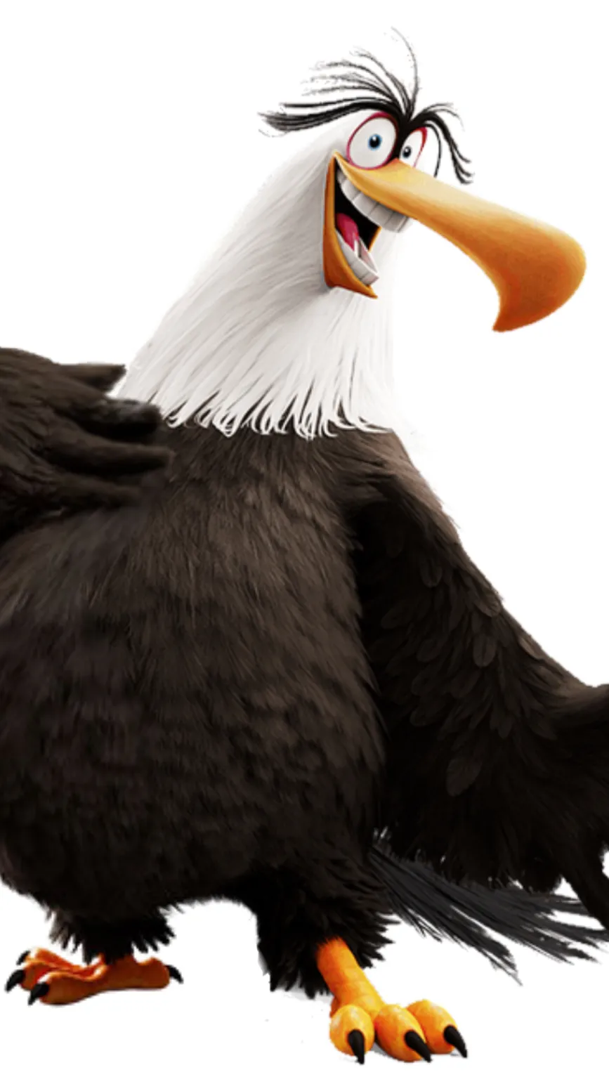 ai character: Mighty Eagle background