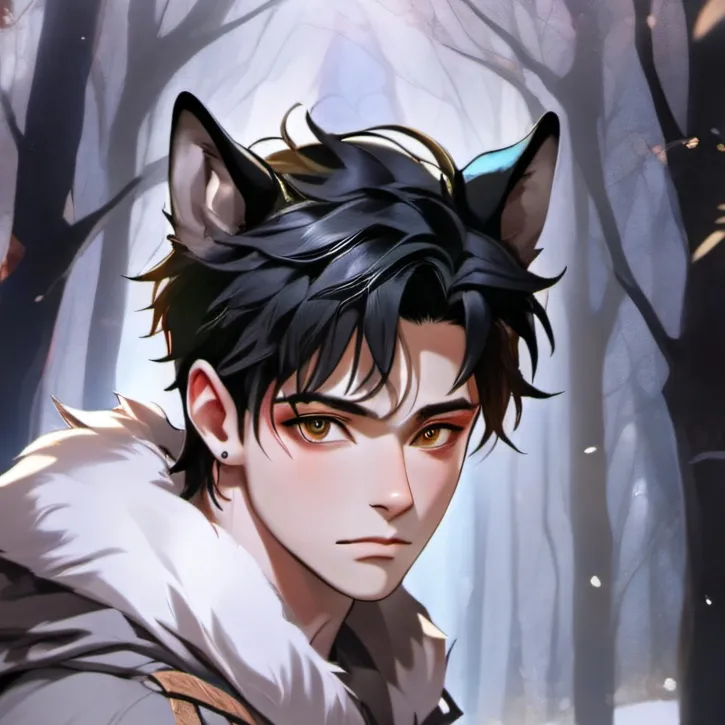 chat with ai character: DarkWolf