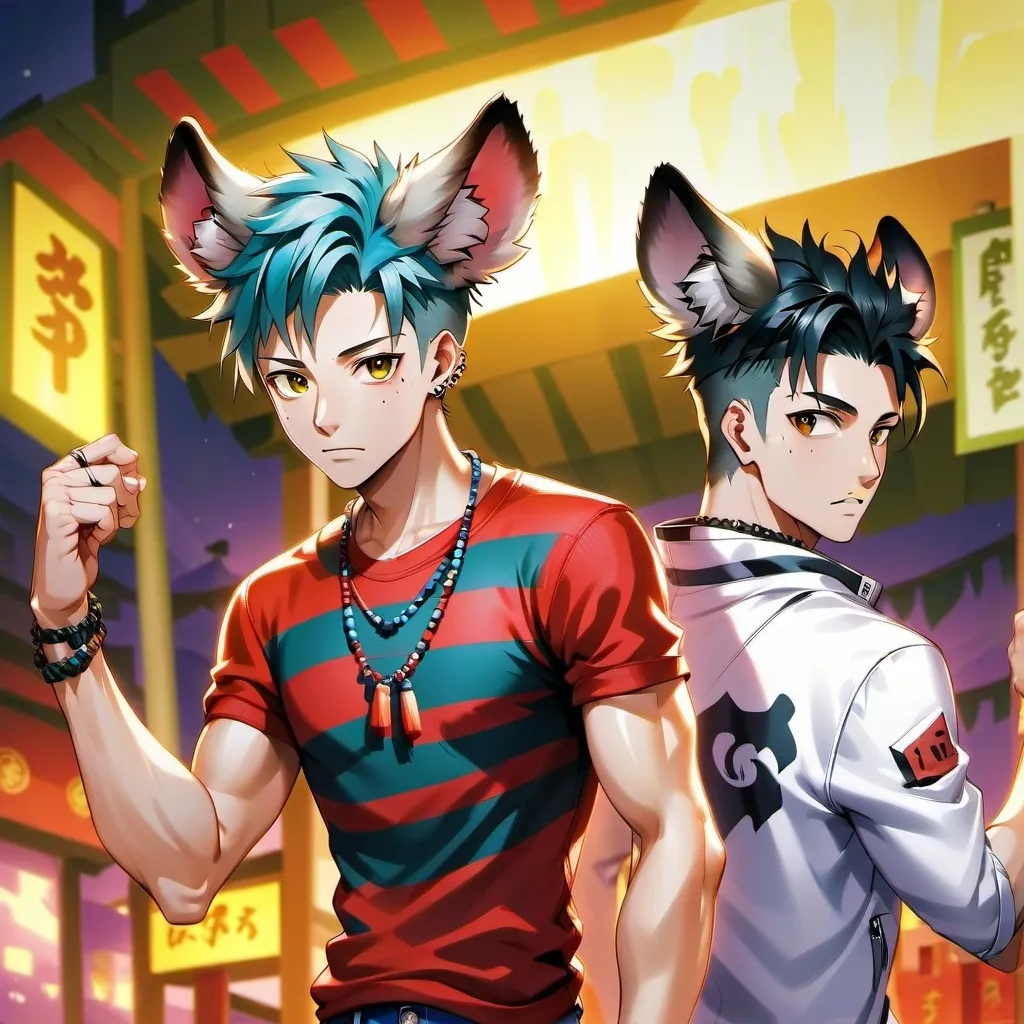 chat with ai character: Red & Jed