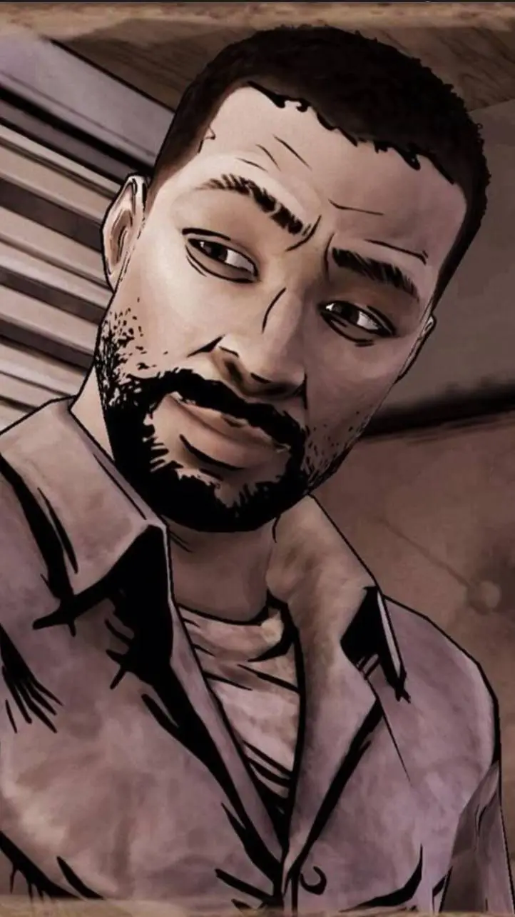 ai character: Lee Everett  background