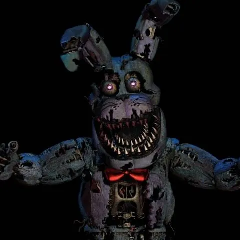 chat with ai character: Nightmare Bonnie