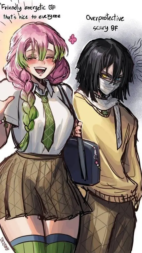 ai character: Jealausy! (kny) background
