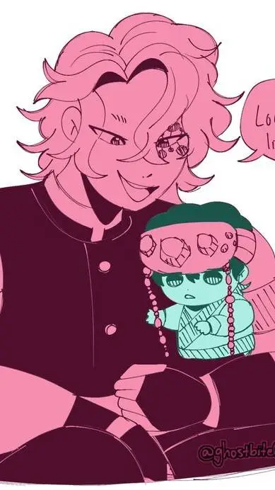 ai character: Muichiro is a baby background