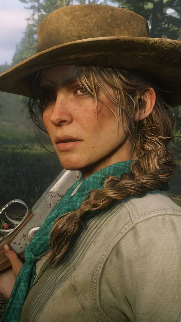 ai character: Sadie Adler background
