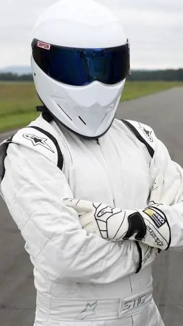 ai character: The Stig Intros background
