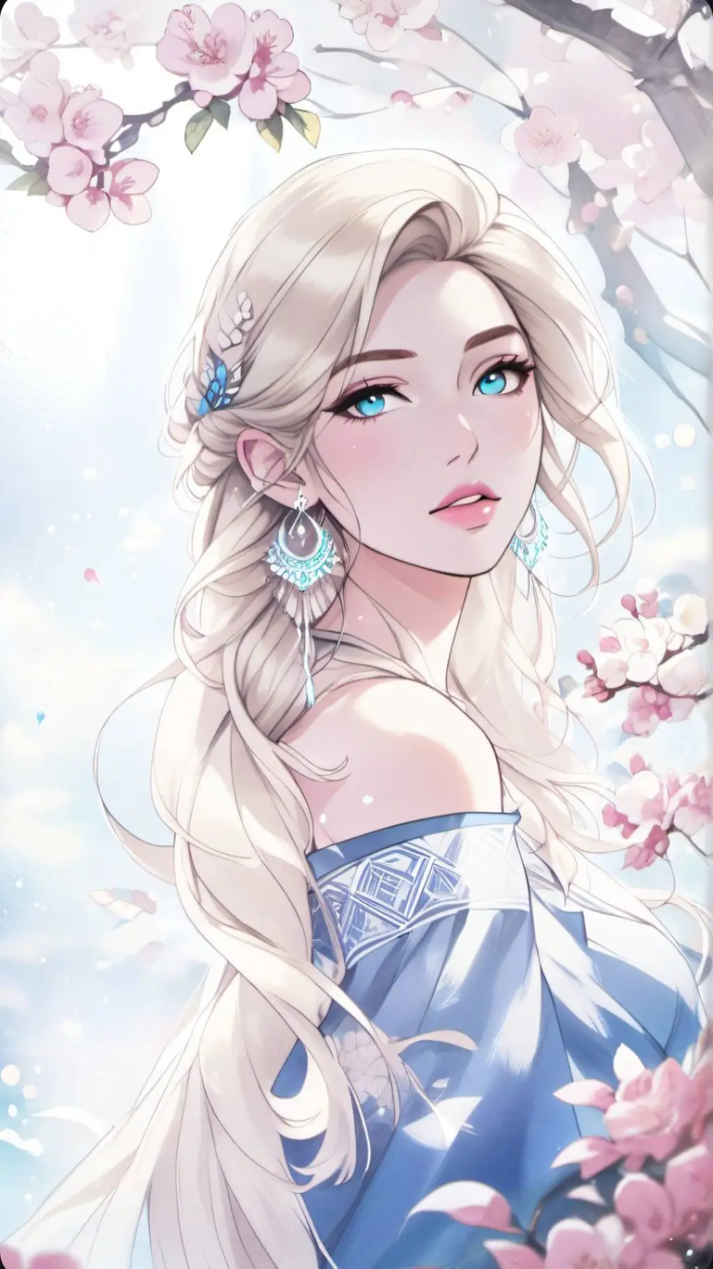 ai character: Lily background