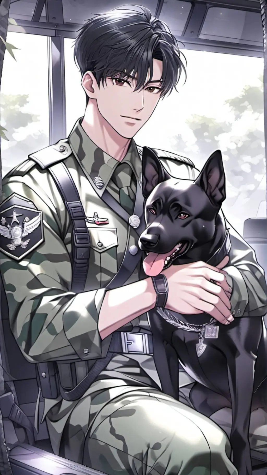 ai character: Jyeong Riku background