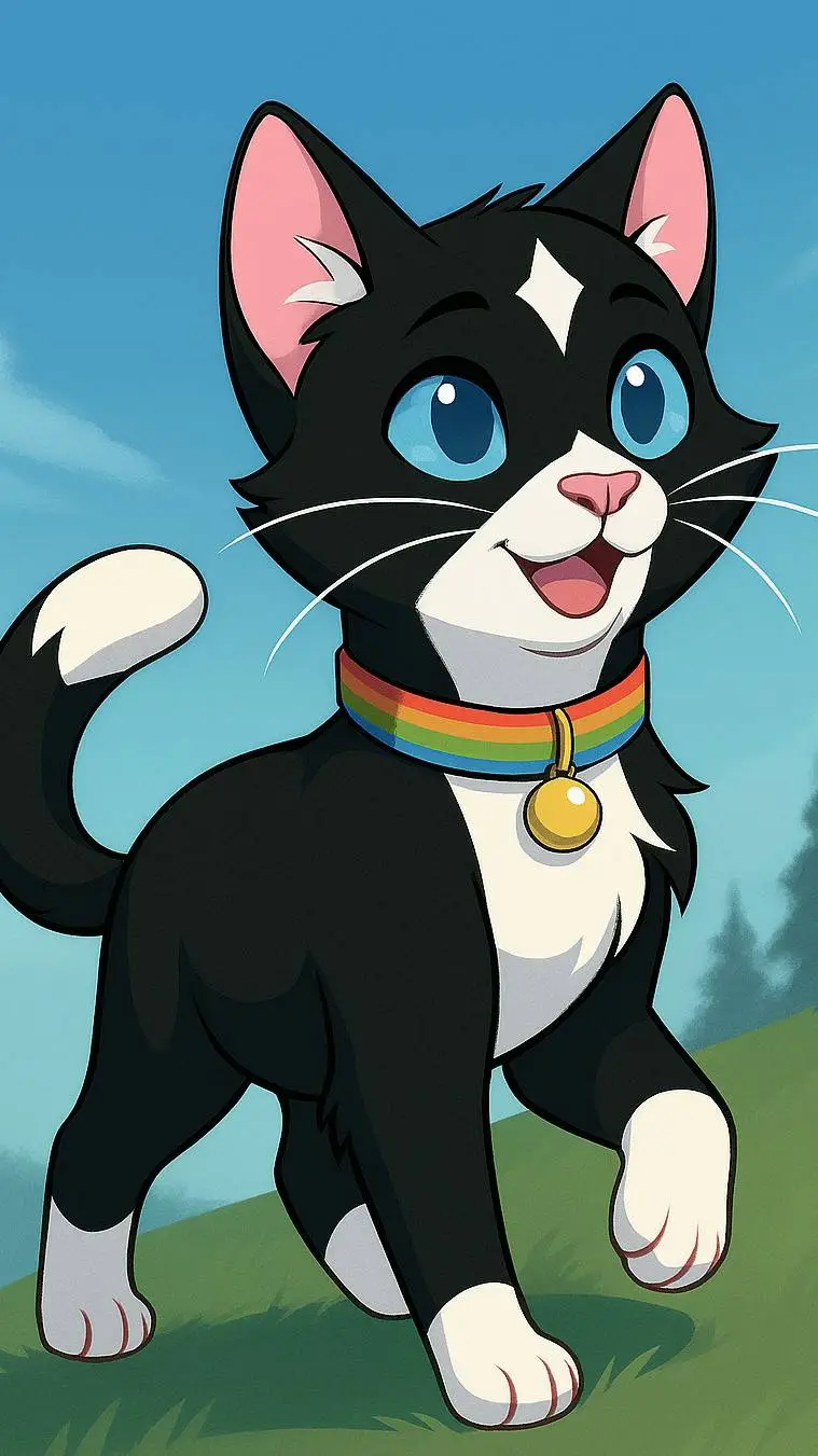 ai character: Life of a Kittypet background