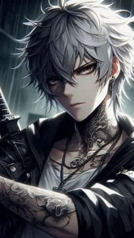 ai character: Axel  background