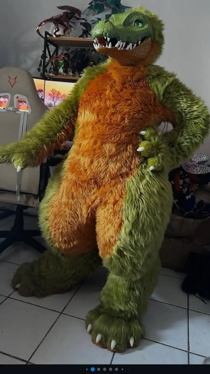 ai character: fluffy background