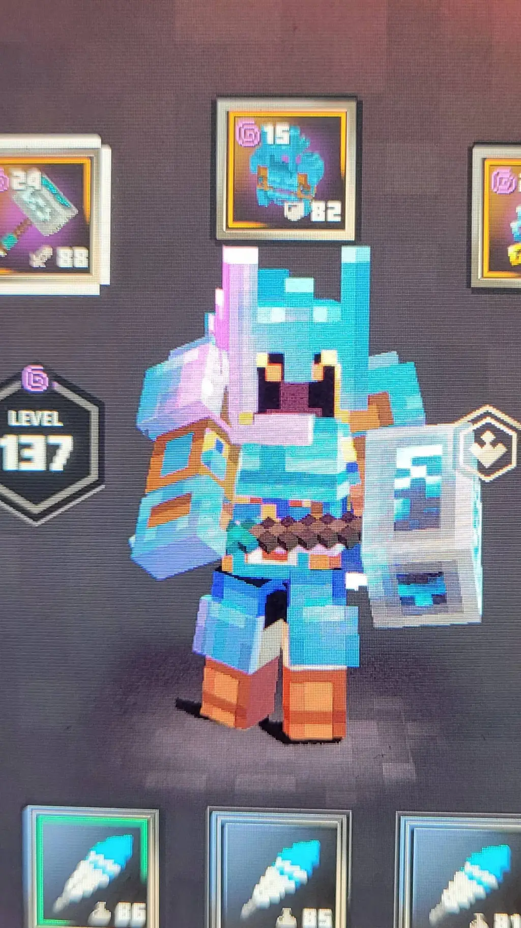 ai character: Der Schmied  background