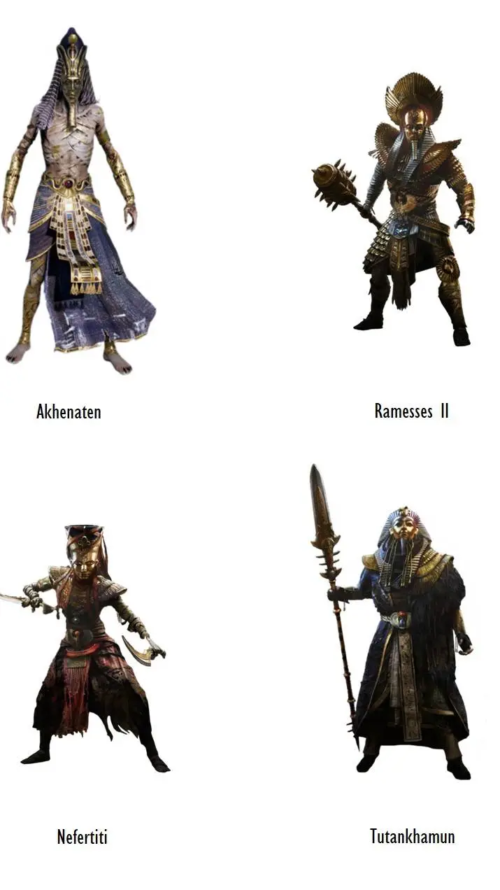 ai character: The Pharaos background