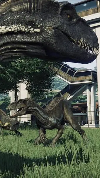 ai character: The Indoraptors background