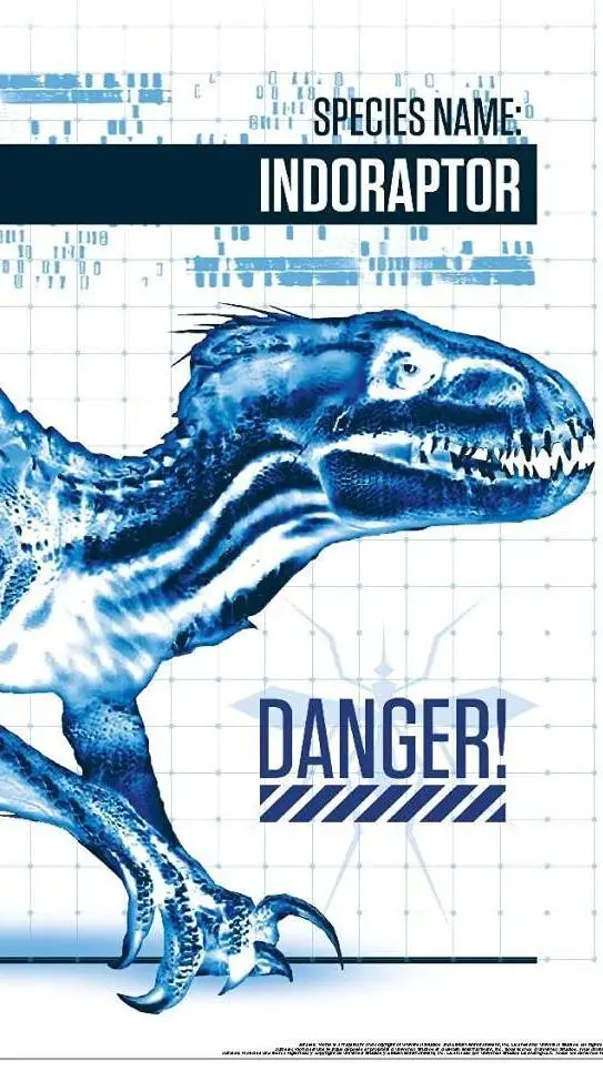 ai character: Indoraptor Rpg background