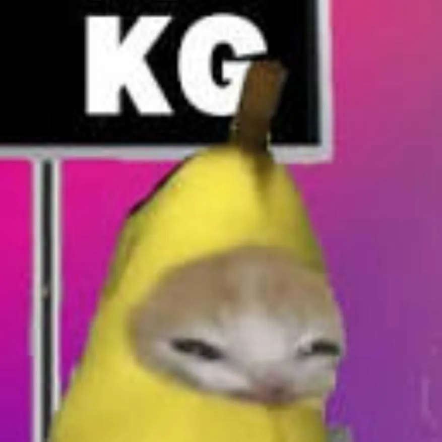 chat with ai character: fat Banana Cat 