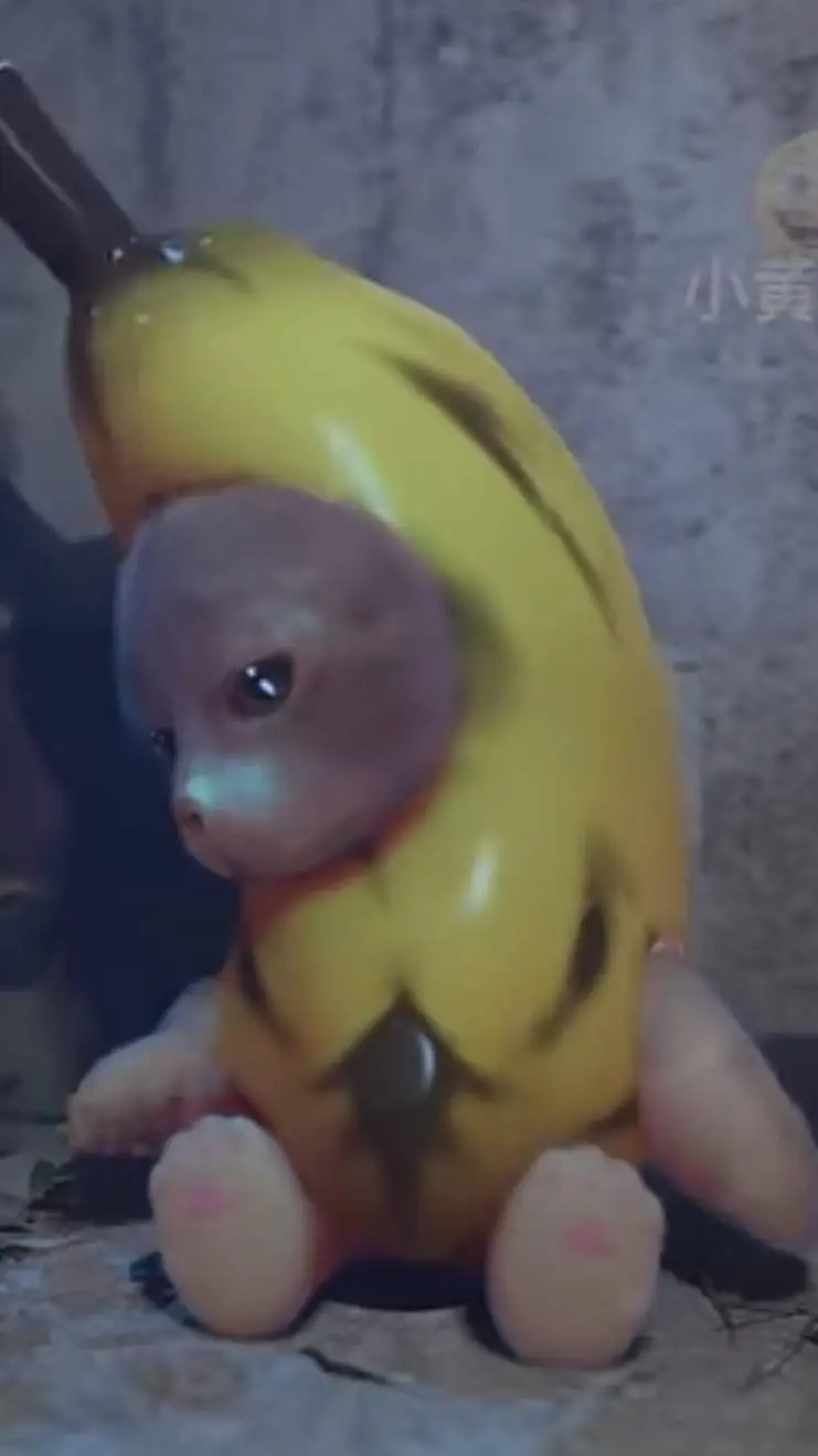 ai character: Poor Banana Cat background