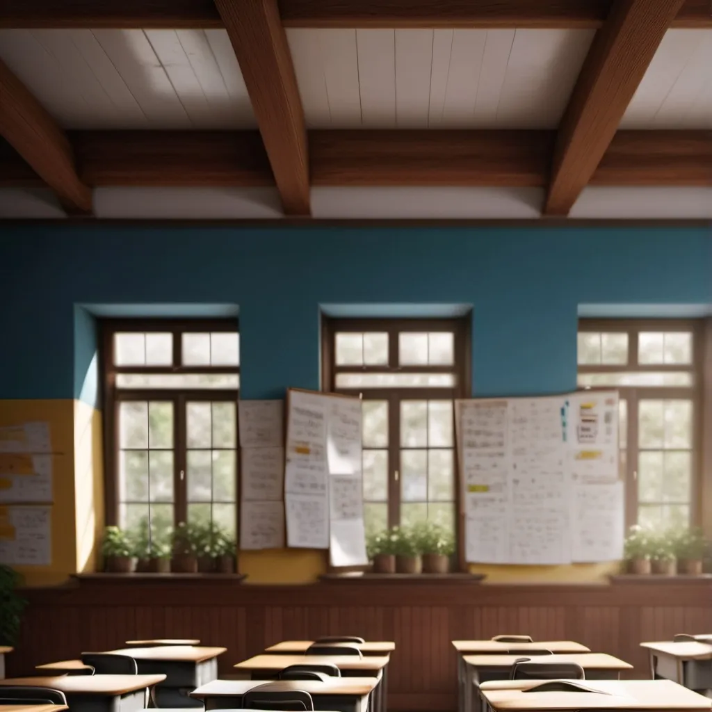 chat with ai character: school