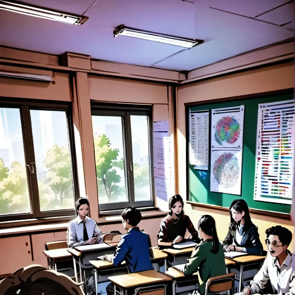 chat with ai character: school 2