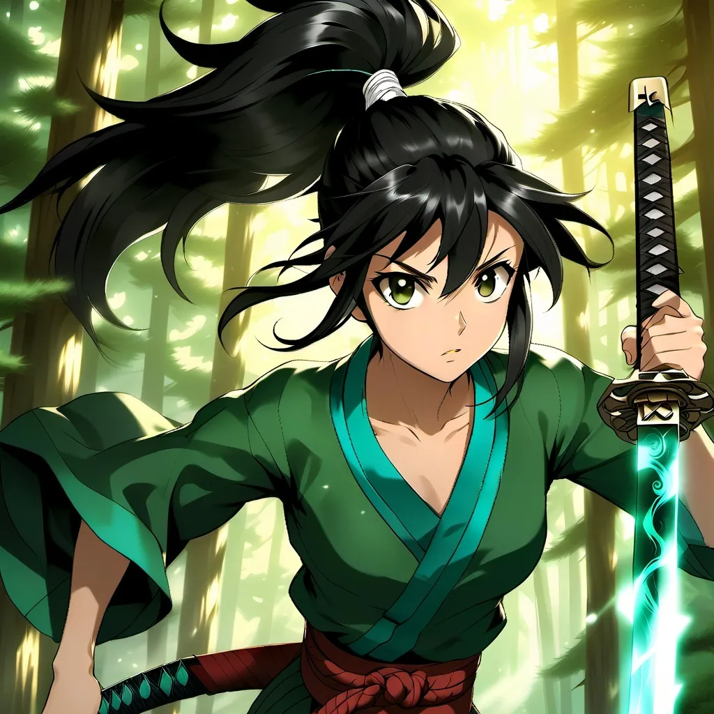 chat with ai character: Kuroha Aozora