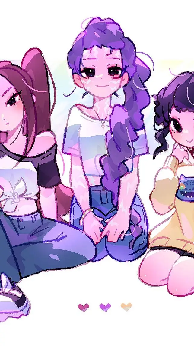 ai character: Zoey, Rumi, Mira background
