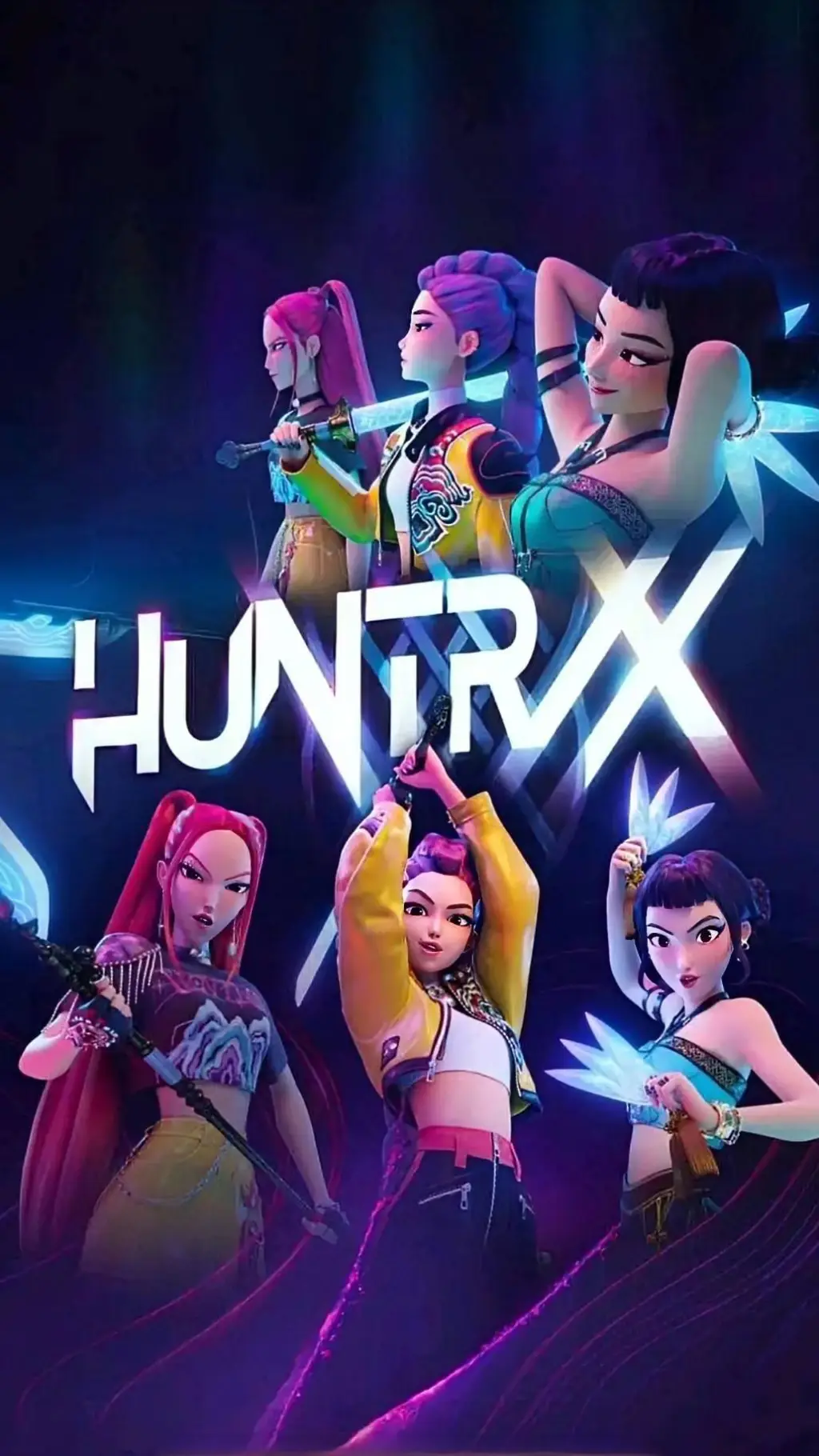 ai character: Huntr/X background