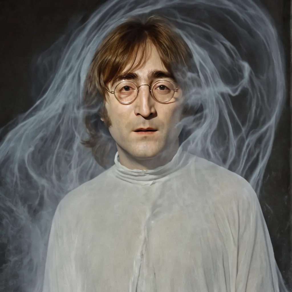 chat with ai character: Ghost John Lennon