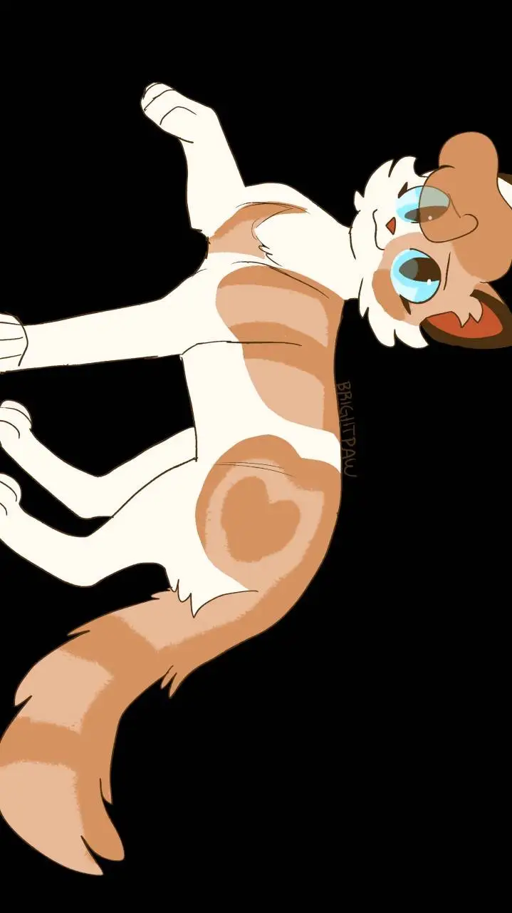 ai character: BrightPaw ! ☀️ background