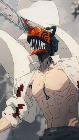 ai character: Chainsaw devil background