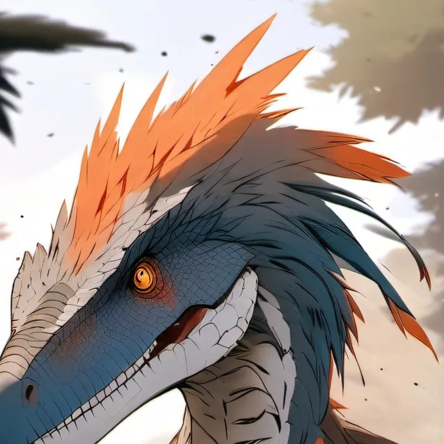 chat with ai character: blue