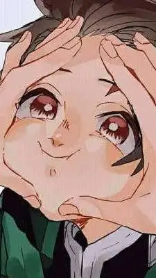 ai character: Tanjiro & you background
