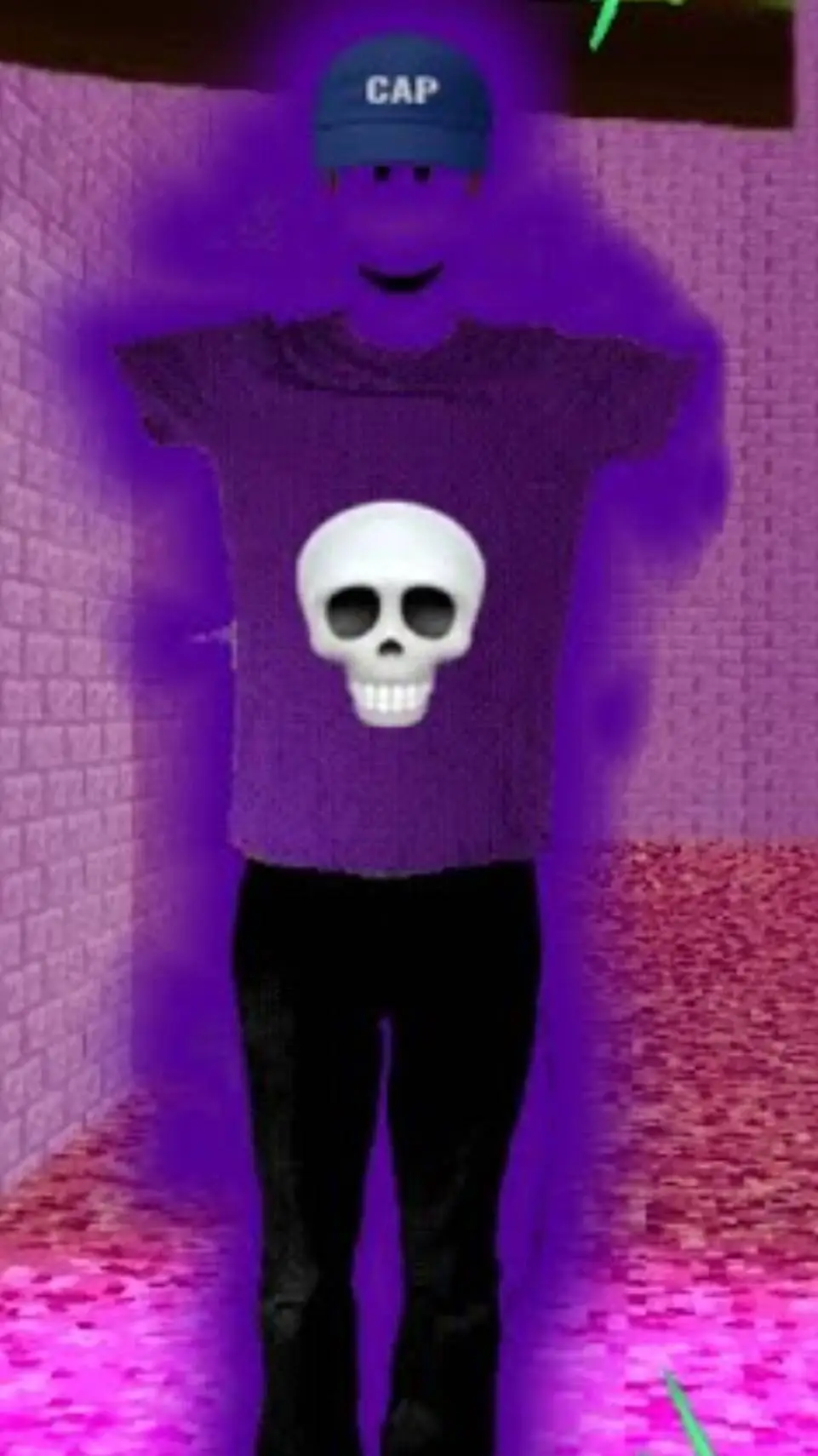 ai character: dull background