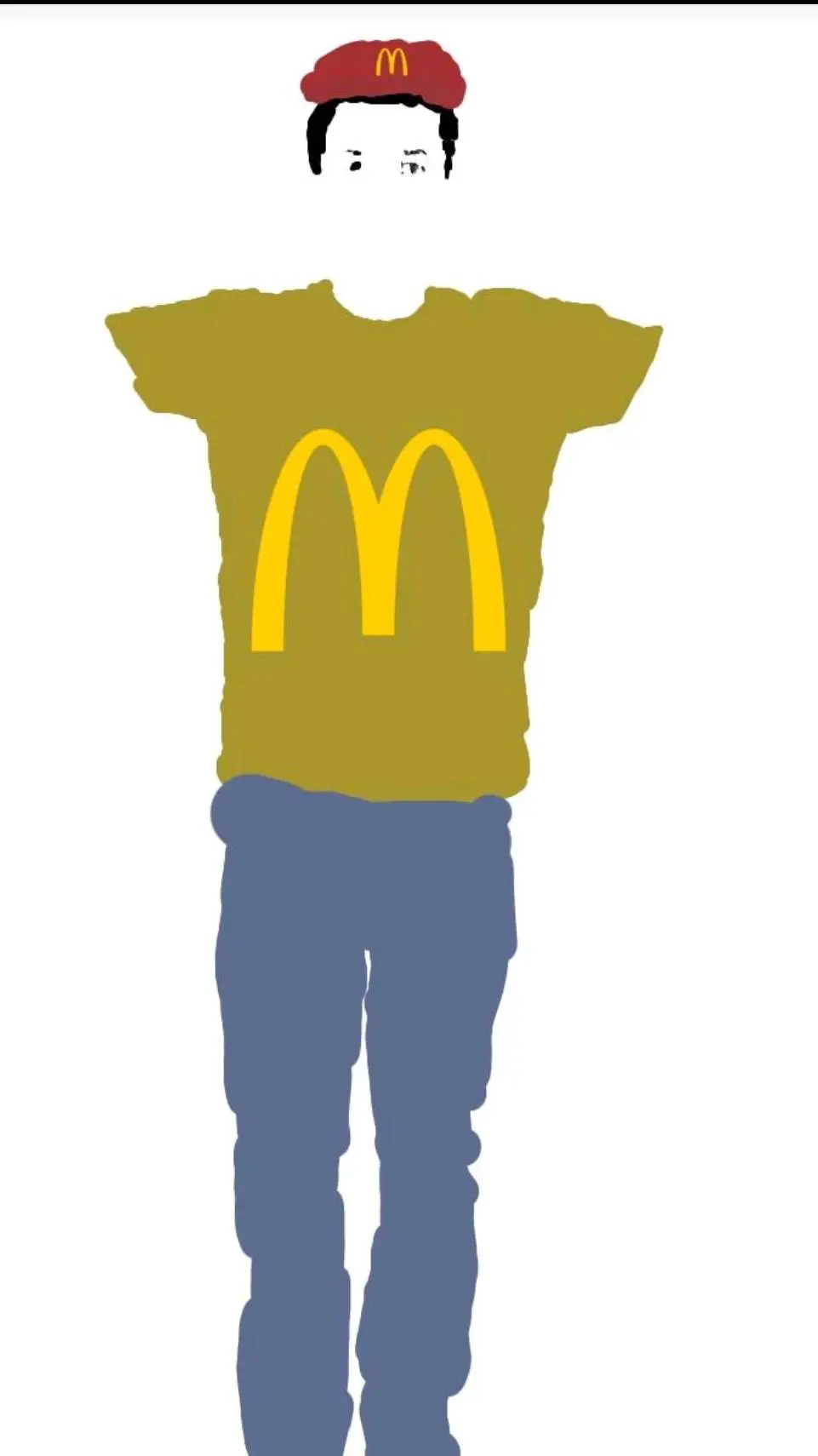 ai character: null background