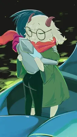 ai character: Ralsei background