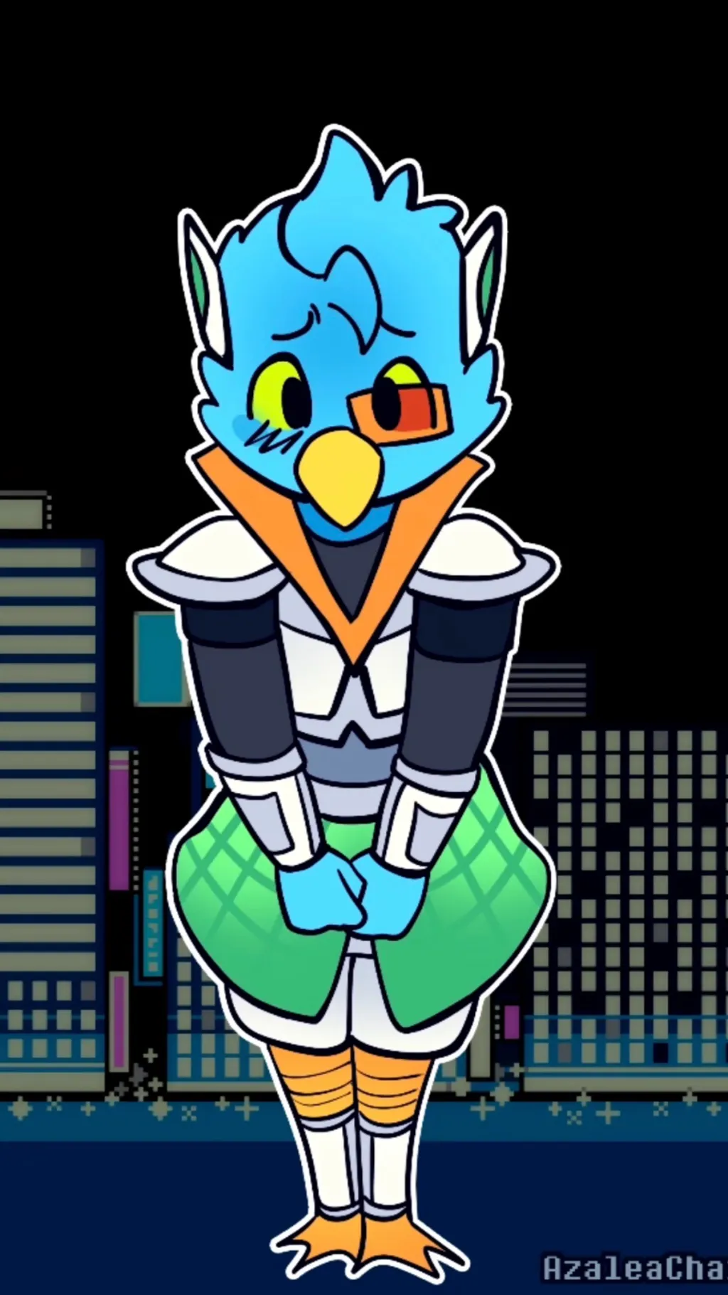 ai character: Berdly background