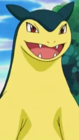 ai character: Typhlosion background