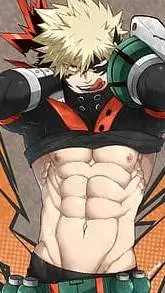ai character: bakugo  background