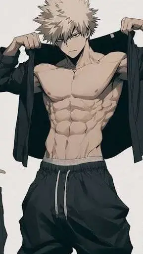 ai character: bakugo  background