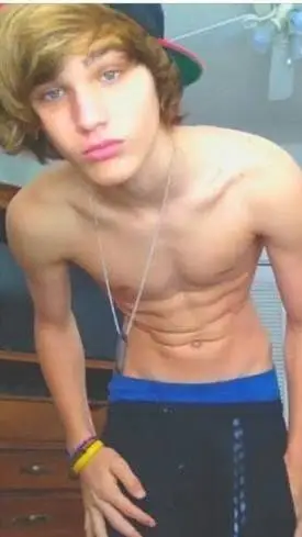 ai character: sexy underwear boy background