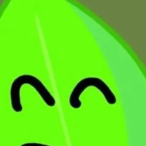 chat with ai character: leafy bfdi