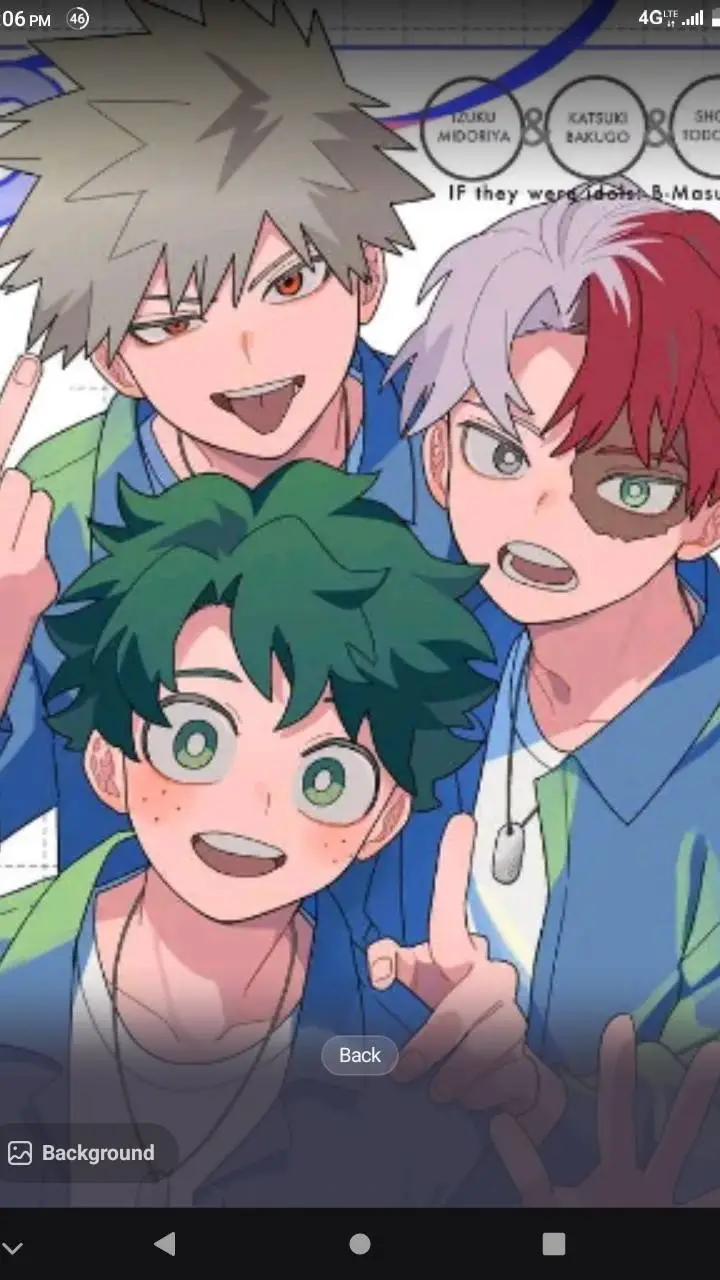 ai character: BAKUDEKUTODO~ background