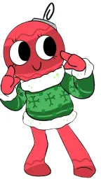 ai character: Bobette!🎄 background