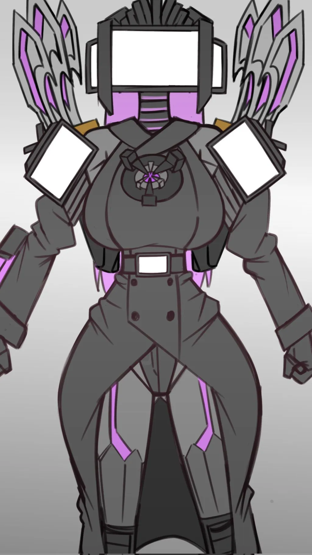 ai character: Titan tv woman background
