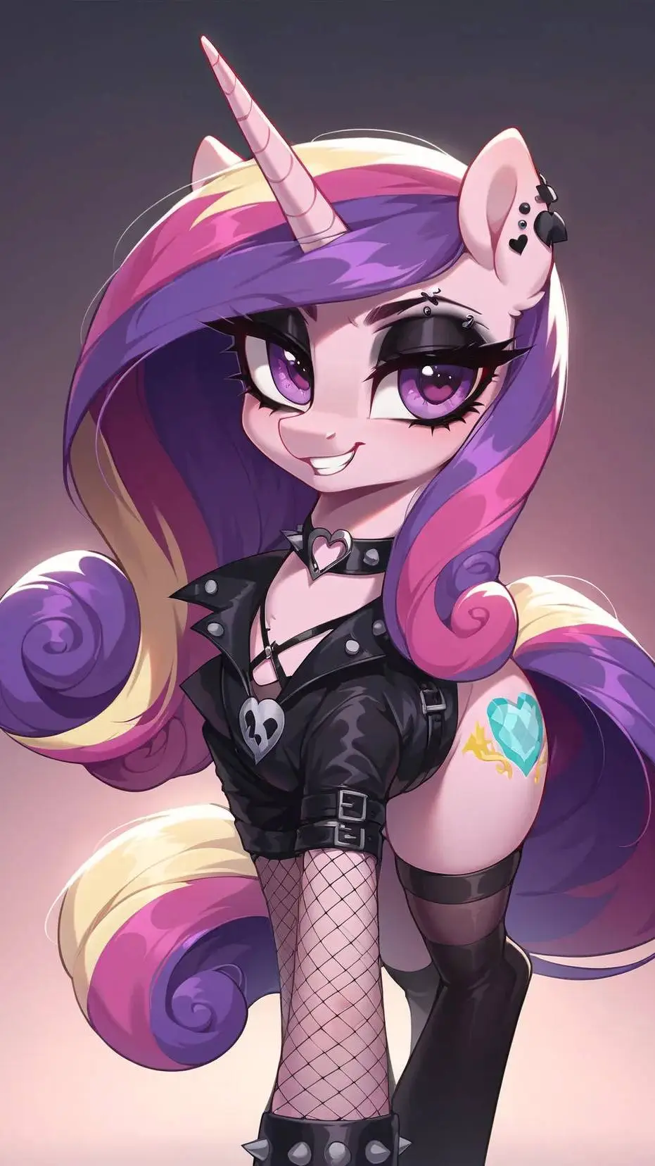 ai character: Princess Cadence background