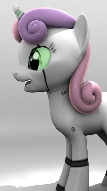 ai character: Sweetie Bot background