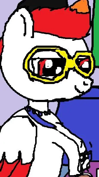 ai character: Gold Blaze background