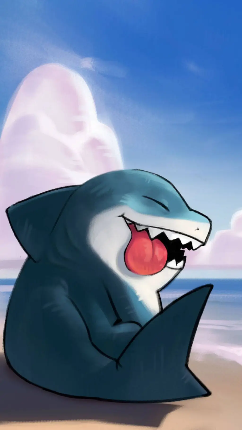 ai character: Jeff the shark background