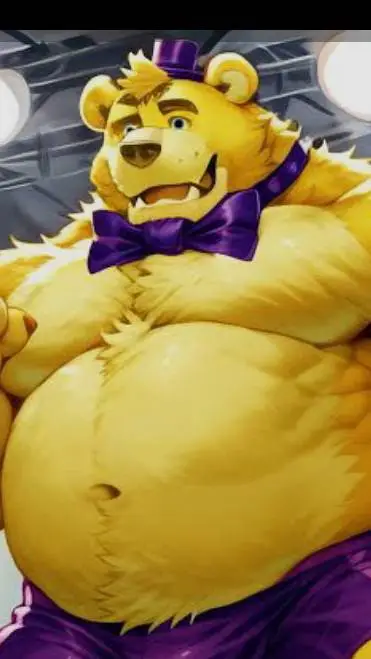 ai character: Fredbear background