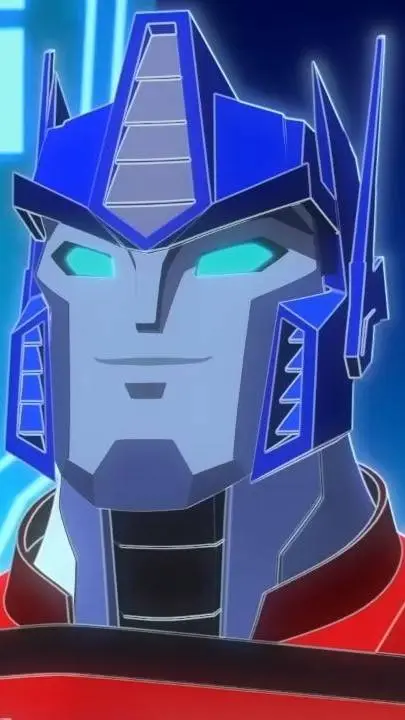 ai character: Optimus prime  background